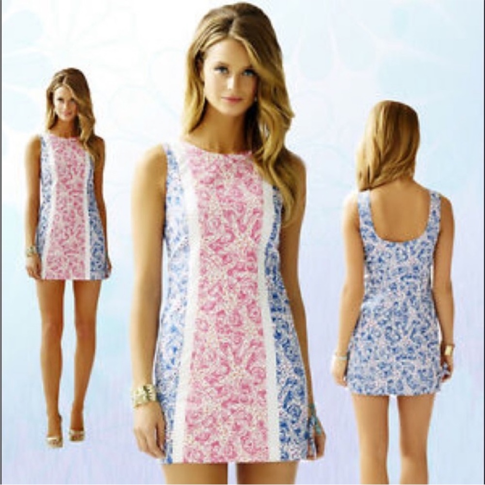 Lily Pulitzer Delia Shift Dress - Indigo